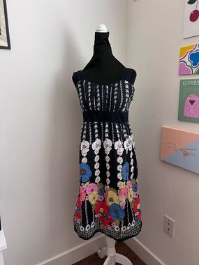 Floral Cotton Babydoll Dress (3)